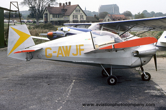 Tipsy Nipper G-AWJF at Shoreham (1985)