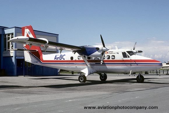 Air BC/CP Air Commuter DHC-6-100 Twin Otter C-FAWC (1985)