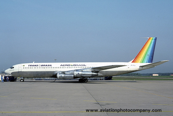 Trans Brasil Boeing 707-327C PT-TCJ (1985)