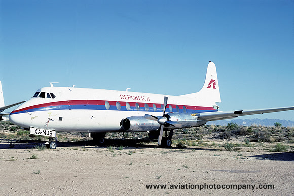 Republica Vickers Viscount XA-MOS (1984)