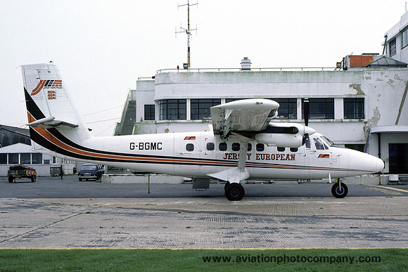 Jersey European Airways DHC-6-310 Twin Otter G-BGMC (1985)