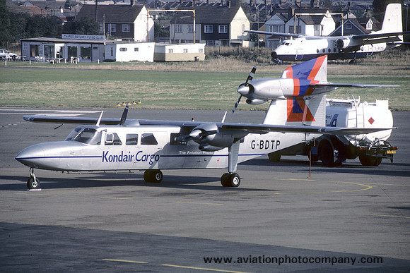 Kondair Cargo Britten Norman BN-2 Trislander G-BDTP (1985)