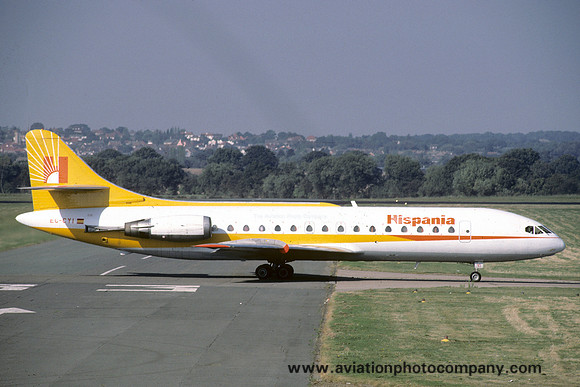 Hispania Sud Caravelle 10-B1 EC-CYI (1985)