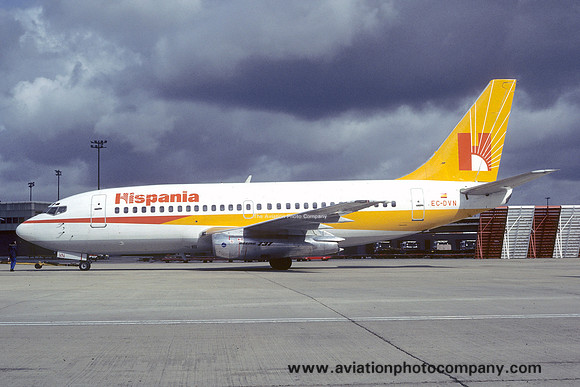 Hispania Boeing 737-2K2(A) EC-DVN (1985)