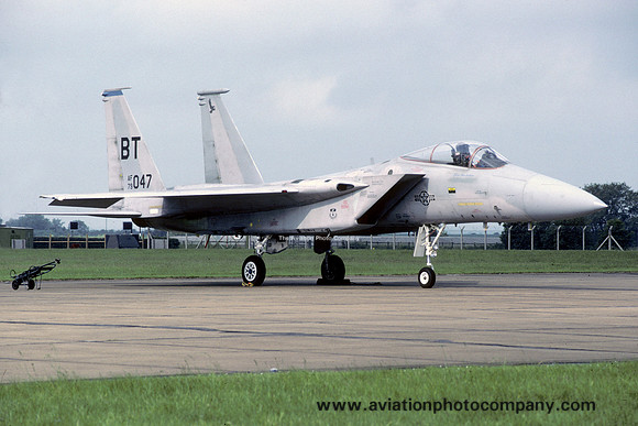USAF 36 TFW 525 TFS McDonnell DOuglas F-15C Eagle 79-0047/BT (1987)