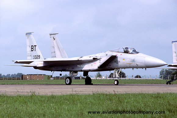 USAF 36 TFW 525 TFS McDonnell Douglas F-15C Eagle 80-0029/BT (1987)