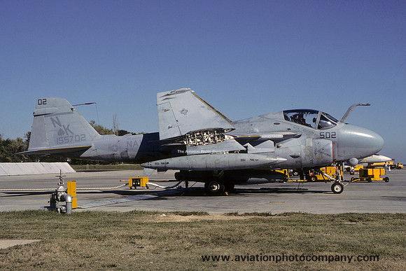 US Navy VA-196 Grumman A-6E Intruder 155702/NK-502 (1986)
