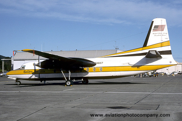 US Army Golden Knights Fokker F-27-400M/C-31A 85-1607 (1987)