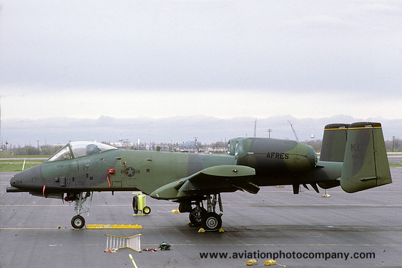 USAF AFRes 303 TFS Fairchild A-10A Thunderbolt 79-0164/KC (1987)