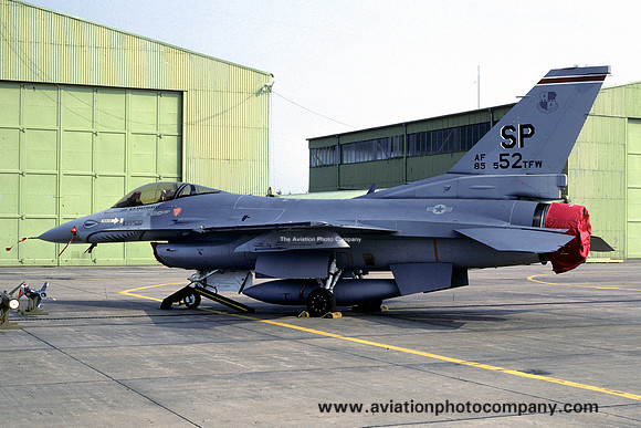 USAF 52 TFW General Dynamics F-16C Fighting Falcon 85-1552/SP (1987)