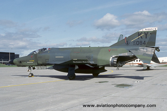 USAF Kentucky ANG 165 TRS McDonnell RF-4C Phantom 64-1084/KY (1985)