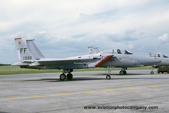 USAF 1 TFW 71 TFS McDonnell Douglas F-15C Eagle 81-0033/FF (1986)
