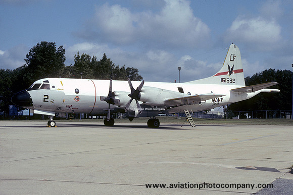US Navy VP-16 Lockheed P-3C Orion 161592/LF-2 (1985)