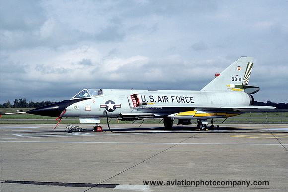 USAF 49 FIS Convair F-106A Delta Dart 59-0011 (1986)