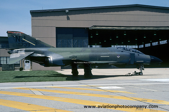 USAF New Jersey ANG 141 TFS McDonnell F-4E Phantom 65-0739/NJ (1986)