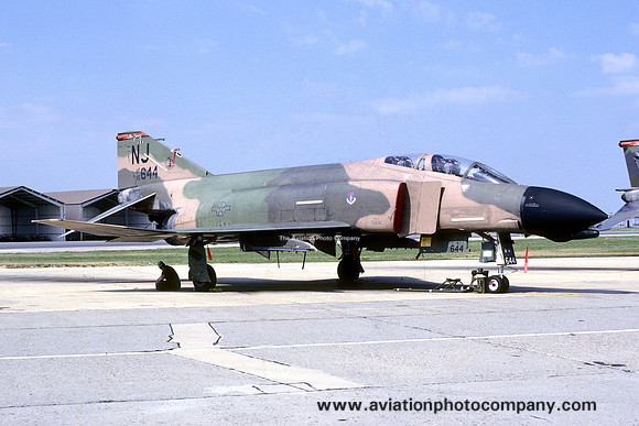 USAF New Jersey ANG 141 TFS McDonnell F-4D Phantom 65-0644/NJ (1985)