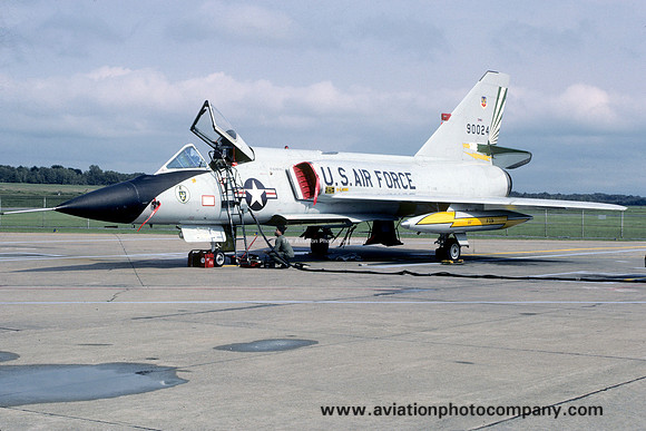 USAF 49 FIS Convair F-106A Delta Dart 59-0024 (1986)