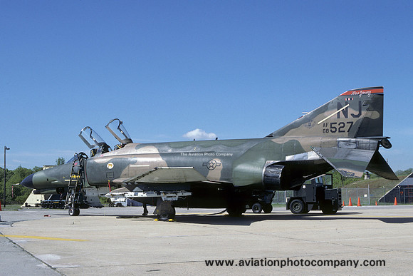 USAF New Jersey ANG 141 TFS McDonnell F-4E Phantom 68-0527/NJ (1986)