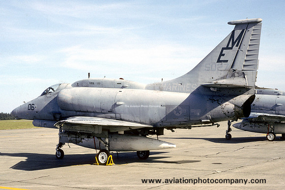 US Marines VMA-133 Douglas A-4F Skyhawk 155027/ME-06 (1987)