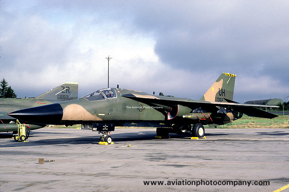 USAF 20 TFW 79 TFS General Dynamics F-111E Aardvark 68-0082/UH (1987)