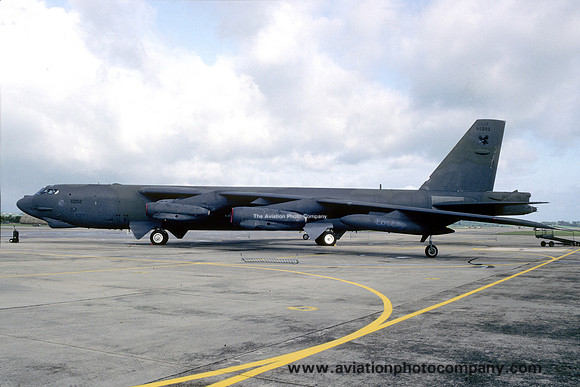 USAF 42 BW Boeing B-52G Stratofortress 58-0202 (1987)
