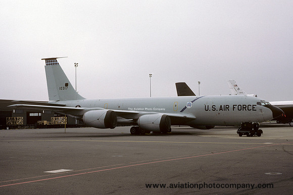 USAF 384 ARW Boeing KC-135R Stratotanker 61-0317 (1987)