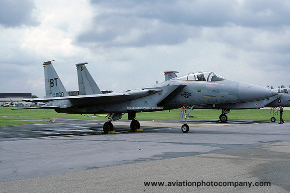 USAF 36 TFW 22 TFS McDonnell Douglas F-15C Eagle 79-0060/BT (1987)