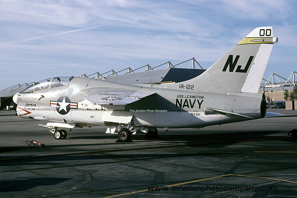 US Navy VA-122 LTV TA-7C Corsair 154361/NJ-200 (1979)