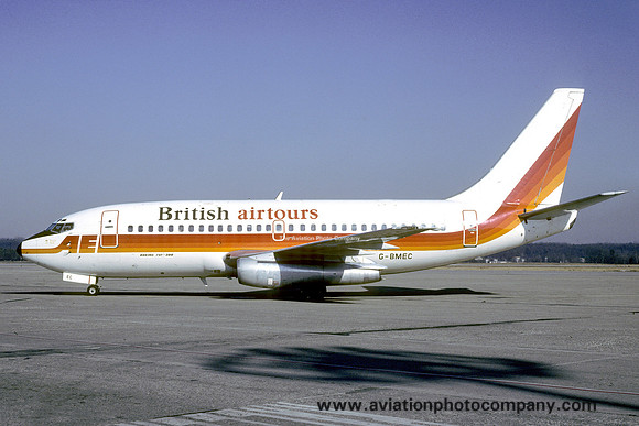 British Airtours/Air Europe Boeing 737-200 G-BMEC (1984)