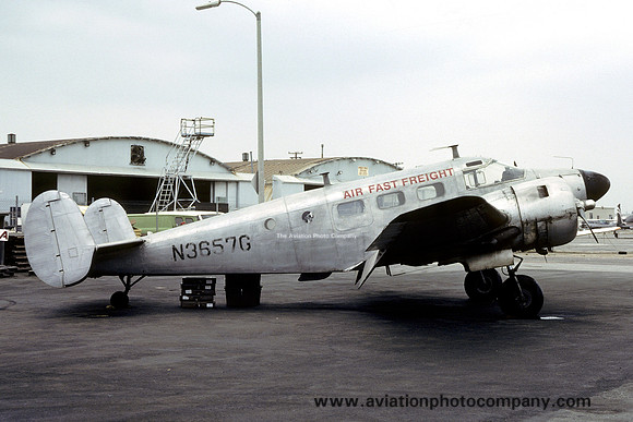 Air Fast Freight Beech C-45H N3657G (1984)