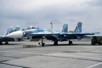 Ukrainian Air Force Sukhoi Su-27 56 blue (2004)