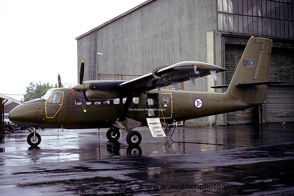 Norwegian Air Force 719 Skv DHC-6-100 Twin Otter 063 (1988)