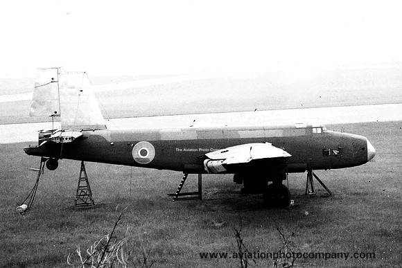 RAF Handley Page Halifax VII PN325 fuselage on test rig