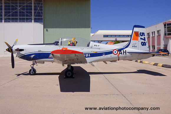 French Air Force DGA-EV Pilatus PC-7 578 (2024)