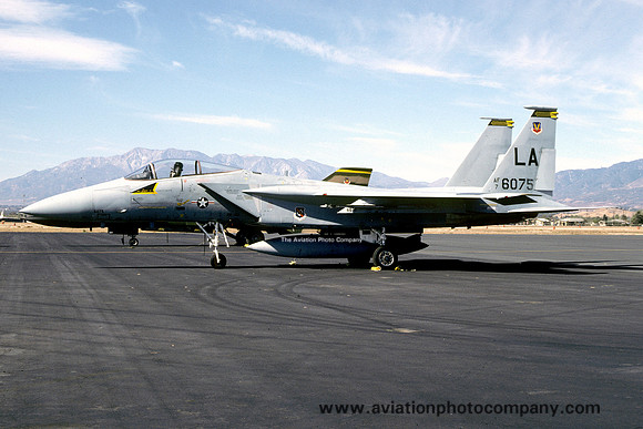 USAF 405 TTW 461 TFTS McDonnell Douglas F-15A Eagle 76-0075/LA (1980)