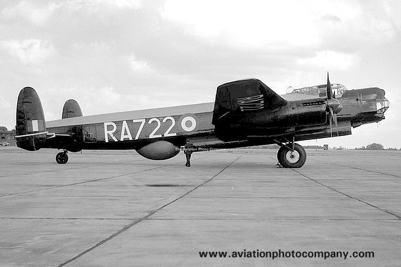 RAF BCBS Avro Lincoln B.2 RA722 at RAF Gutersloh (1960)