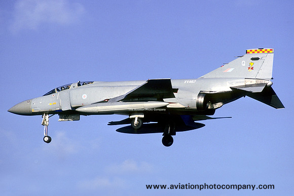RAF 92 Squadron McDonnell F-4M Phantom FGR.2 XV467/Q (1985)
