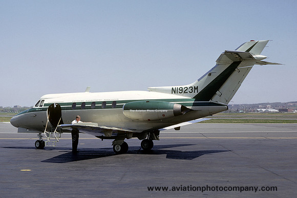 American Management Association Hawker Siddeley HS125-1A N1923M (1969)