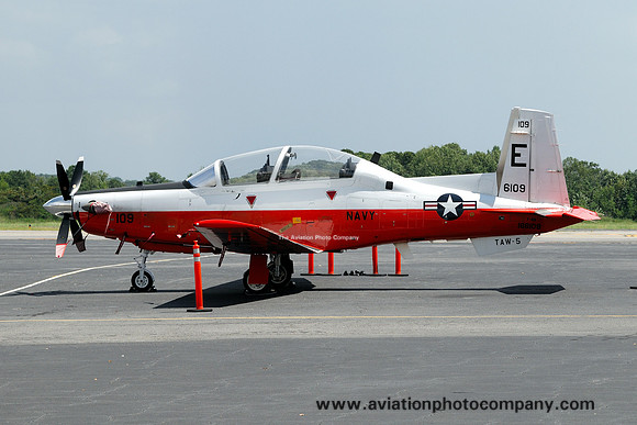 US Navy TAW-5 Beech T-6B Texan II 166109/E-109 (2012)
