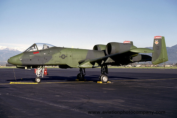 USAF 355 TFW 333 TFTS Fairchild A-10A 75-0287/DM (1980)