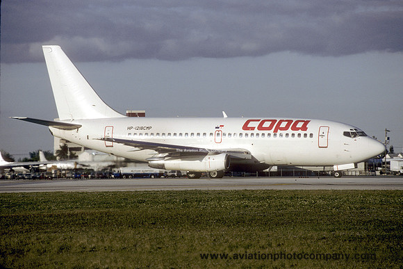 COPA Airlines Boeing 737-275(A) HP-1218CMP (1993)