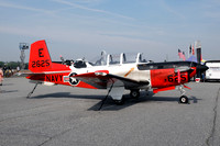 US Navy TAW-5 Beech T-34C Mentor 162625/E-625 at Columbus AP (2012)