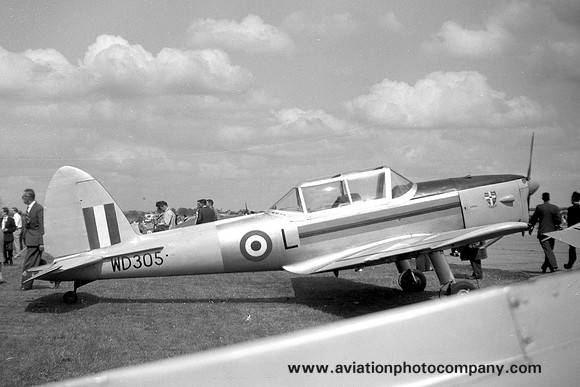 RAF Cambridge UAS DHC-1 Chipmunk T.10 WD305/L (1960)