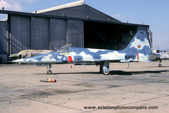 US Navy Top Gun Flight Northrop F-5E Tiger 159881/543 (1981)