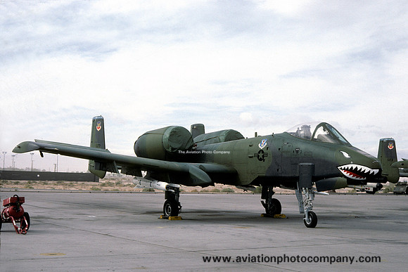 USAF 23 TFW 74 TFS Fairchild A-10A Thunderbolt 79-0177/EL (1981)