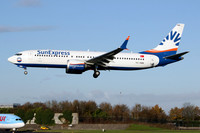 Sun Express Boeing 737-8 TC-SMB at Manchester (2024)