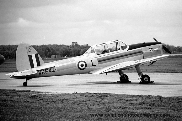 RAF Cambridge UAS DHC-1 Chipmunk T.10 WK642/L (1968)