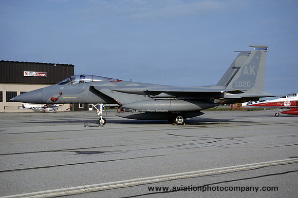 USAF 3 WG 43 FS McDonnell Douglas F-15C Eagle 80-0020/AK (1992)