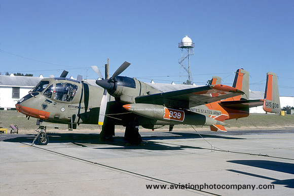 US Army Aviation School Grumman OV-1C Mohawk 68-15938 (1980)