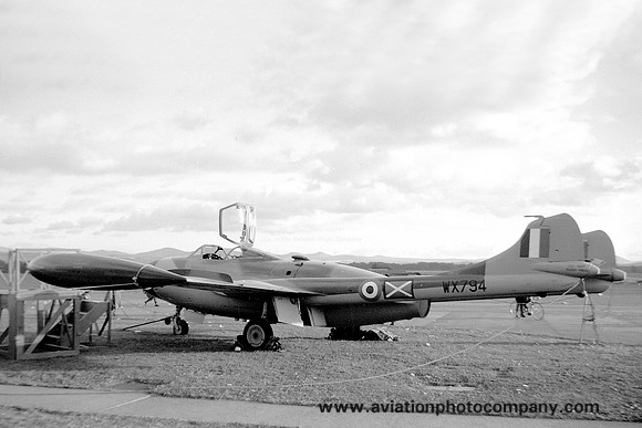 RAF 151 Squadron De Havilland Venom NF.3 WX794 (1957)